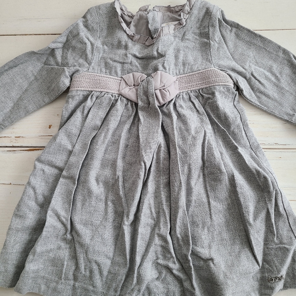 Chloe brand size 12m grey dress
